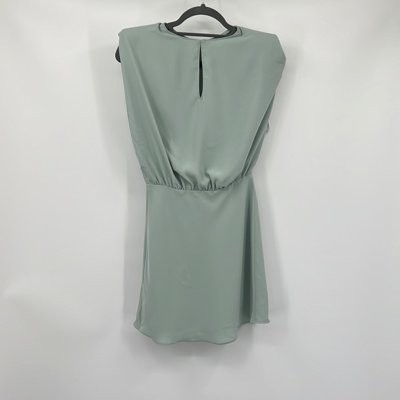 Amanda Uprichard Kent Mini Dress in Thyme XS - Picture 5 of 8